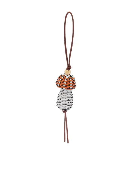 LOEWE Mushroom woven charm