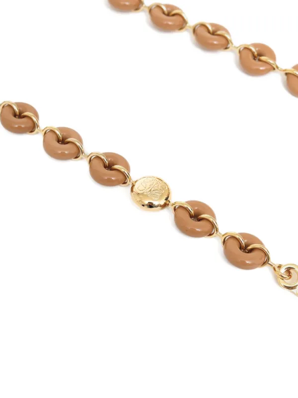 LOEWE Donut Chain Strap | Brown | FARFETCH