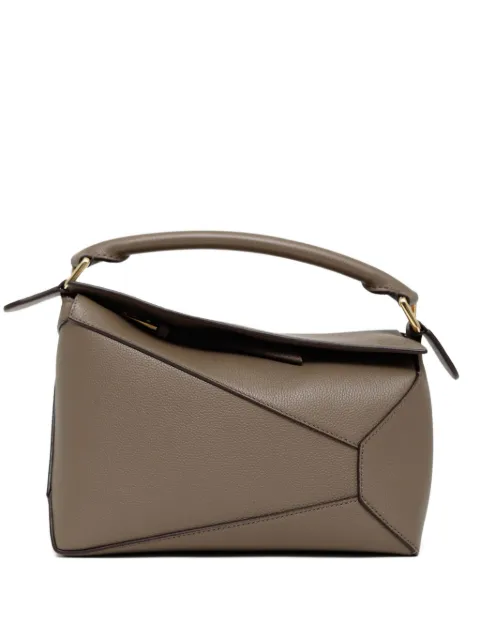 LOEWE Puzzle geometric leather tote bag