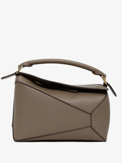 LOEWE Puzzle panelled leather tote bag
