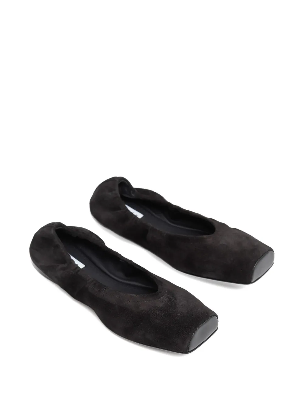 Alaïa flats de gamuza con puntera cuadrada | Image 2