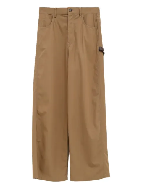 LOEWE logo-patch trousers