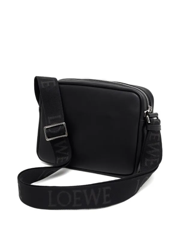 LOEWE ロゴパターン ショルダーバッグ LOEWE デザインパターンロゴチャームショルダーバッグ ベージュ