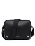 LOEWE logo-plaque shoulder bag - Black