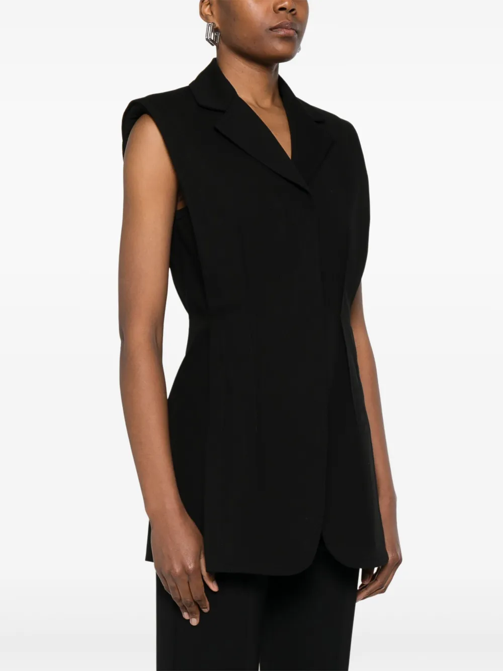 Shop Sportmax Tailored Waistcoat