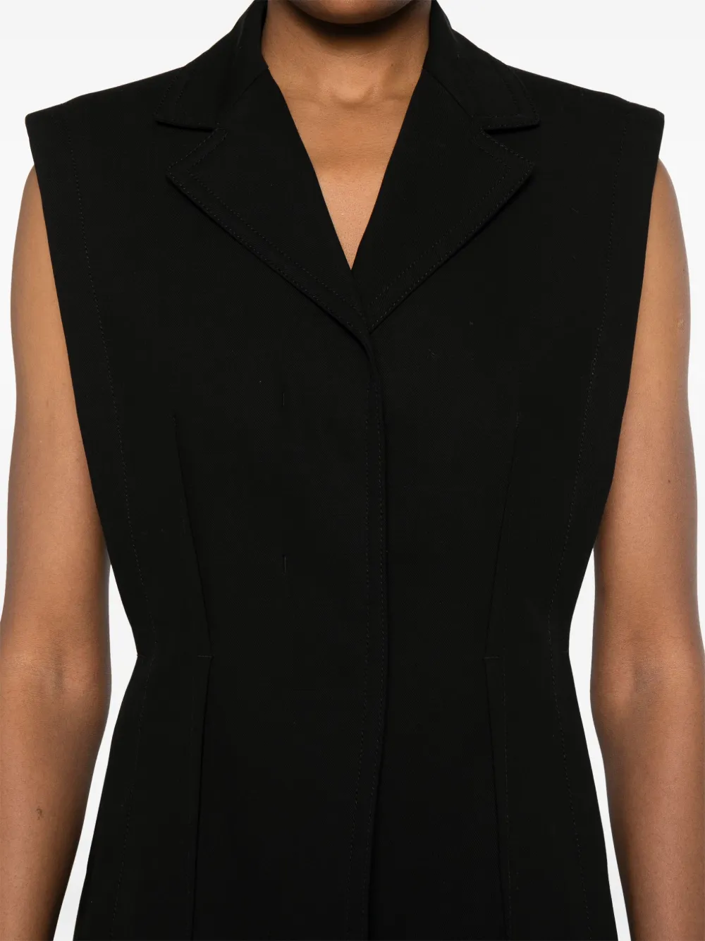Shop Sportmax Tailored Waistcoat