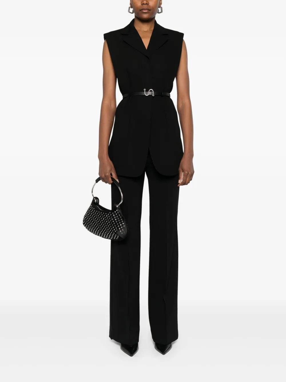Shop Sportmax Tailored Waistcoat
