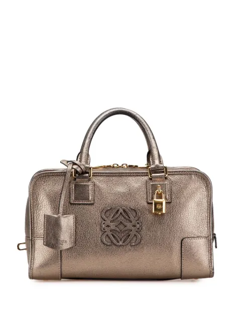 Loewe Pre-Owned bolsa de mano Amazona 28 metalizada de piel de cabra 2011