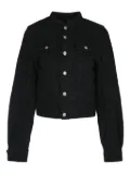 MM6 Maison Margiela Single-stitch denim jacket - Black
