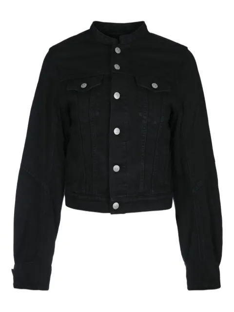 MM6 Maison Margiela جاكيت جينز بخياطة ظاهرة