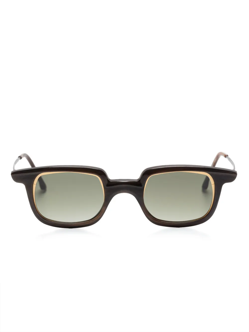 Rigards lentes de sol con armazón rectangular en colaboración con Ziggy Chen | gris | Image 1