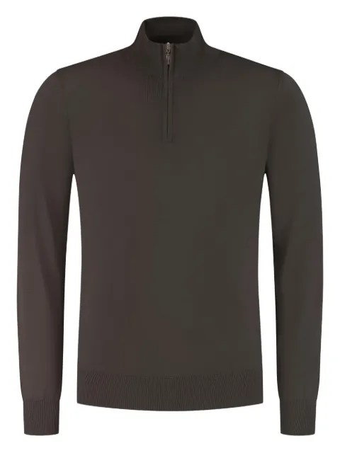 Doriani Cashmere zip-up sweater