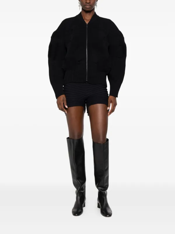 Issey Miyake Kone カーディガン | ブラック | FARFETCH JP