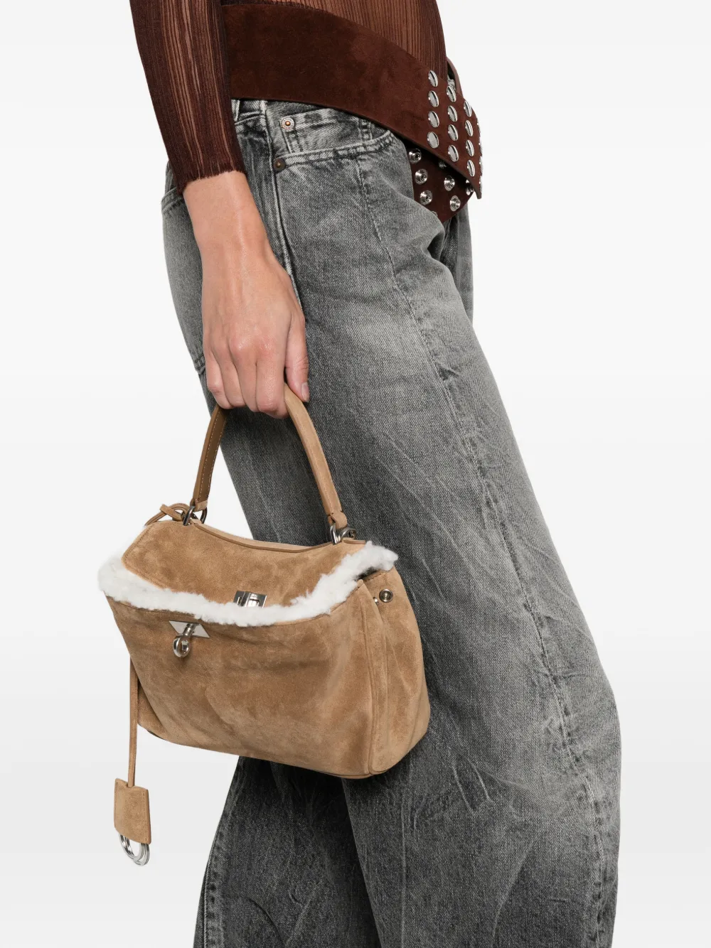 Balenciaga Rodeo mini-shopper - Bruin