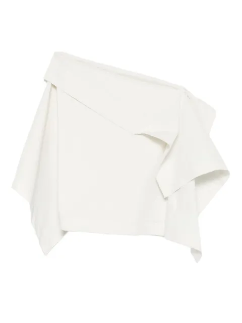 Issey Miyake asymmetric bandeau top