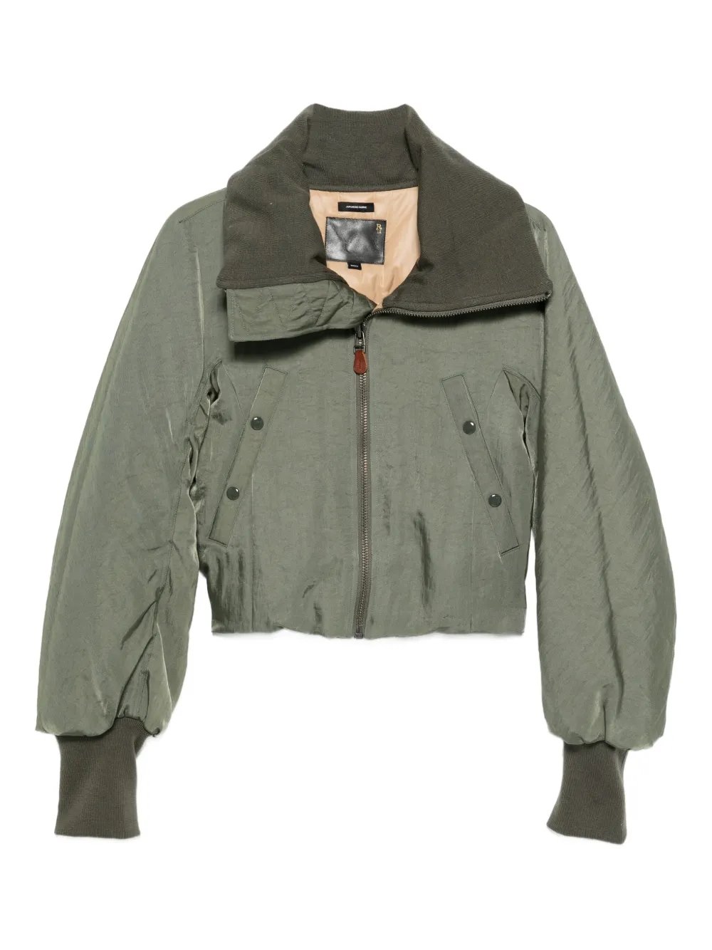 R13 chamarra bomber con cierre | verde | Image 1
