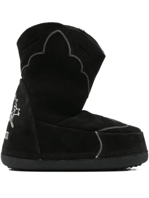 Inuikii suede cowboy boots