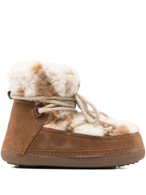 Inuikii Teddy lace-up ankle boots