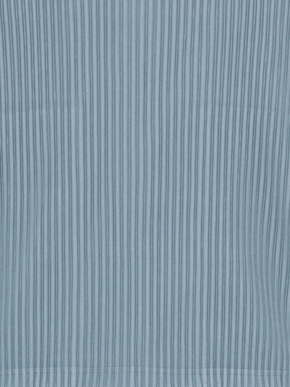 Issey Miyake Pleated Funnel-neck Jacket In Blue