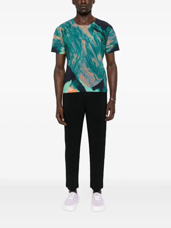Homme Plissé Issey Miyake アゲート Tシャツ | グリーン