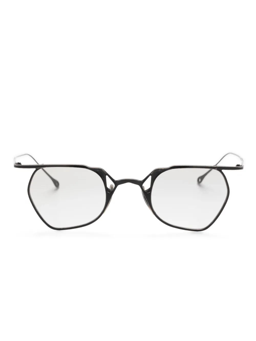 Rigards x The Viridi Anne geometric-frame sunglasses | Black | Image 1