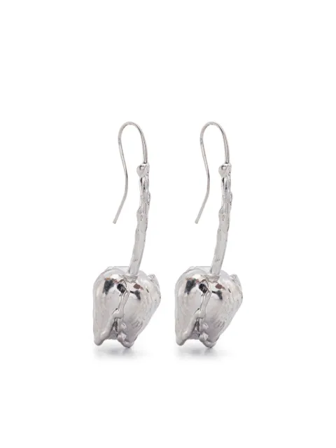Marni tulip drop earrings
