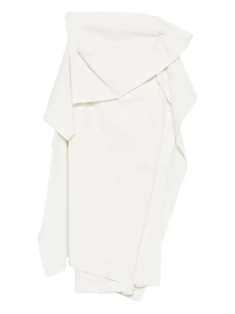 Issey Miyake asymmetric maxi dress