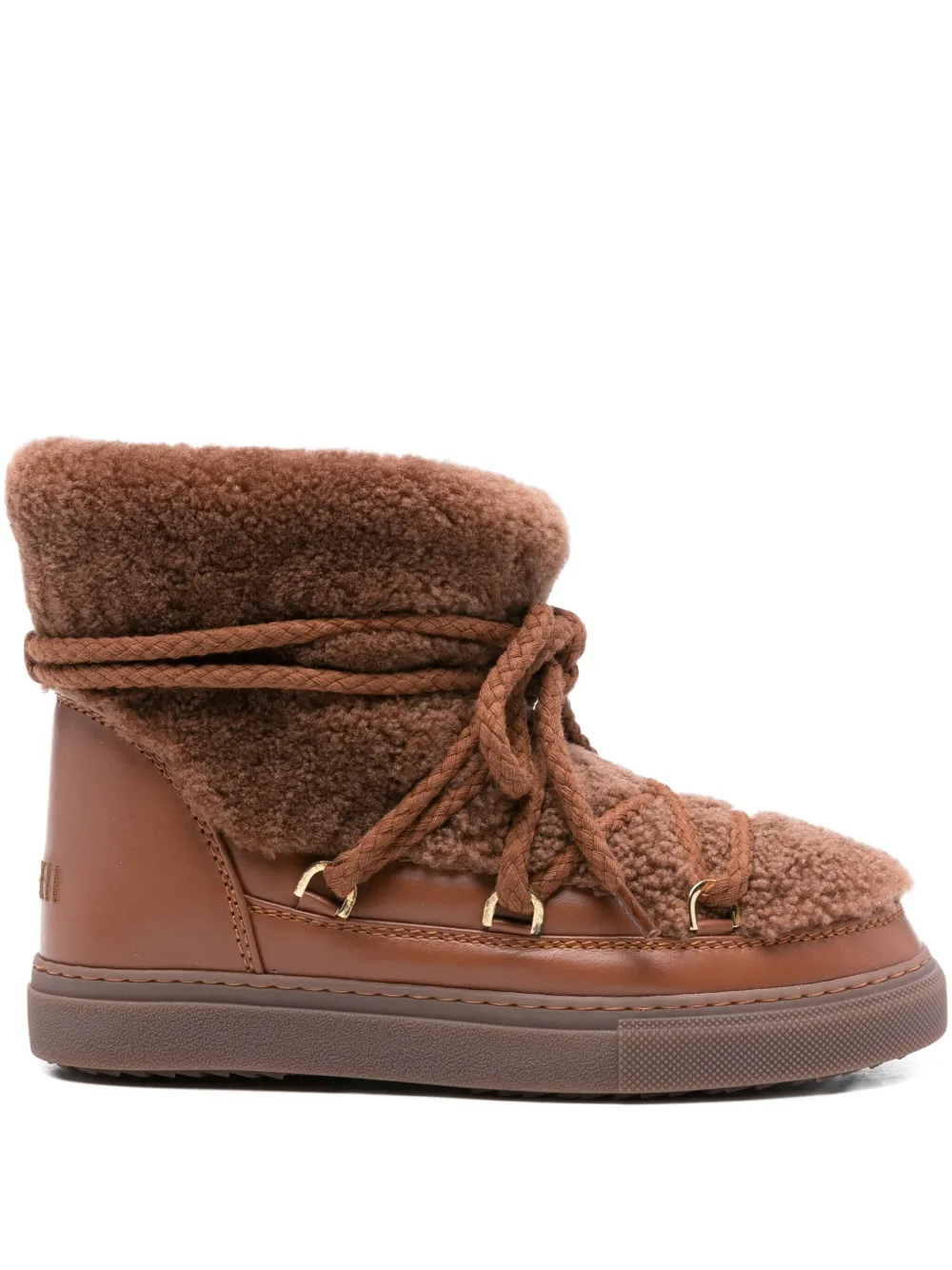 Inuikii leather ankle boots Brown
