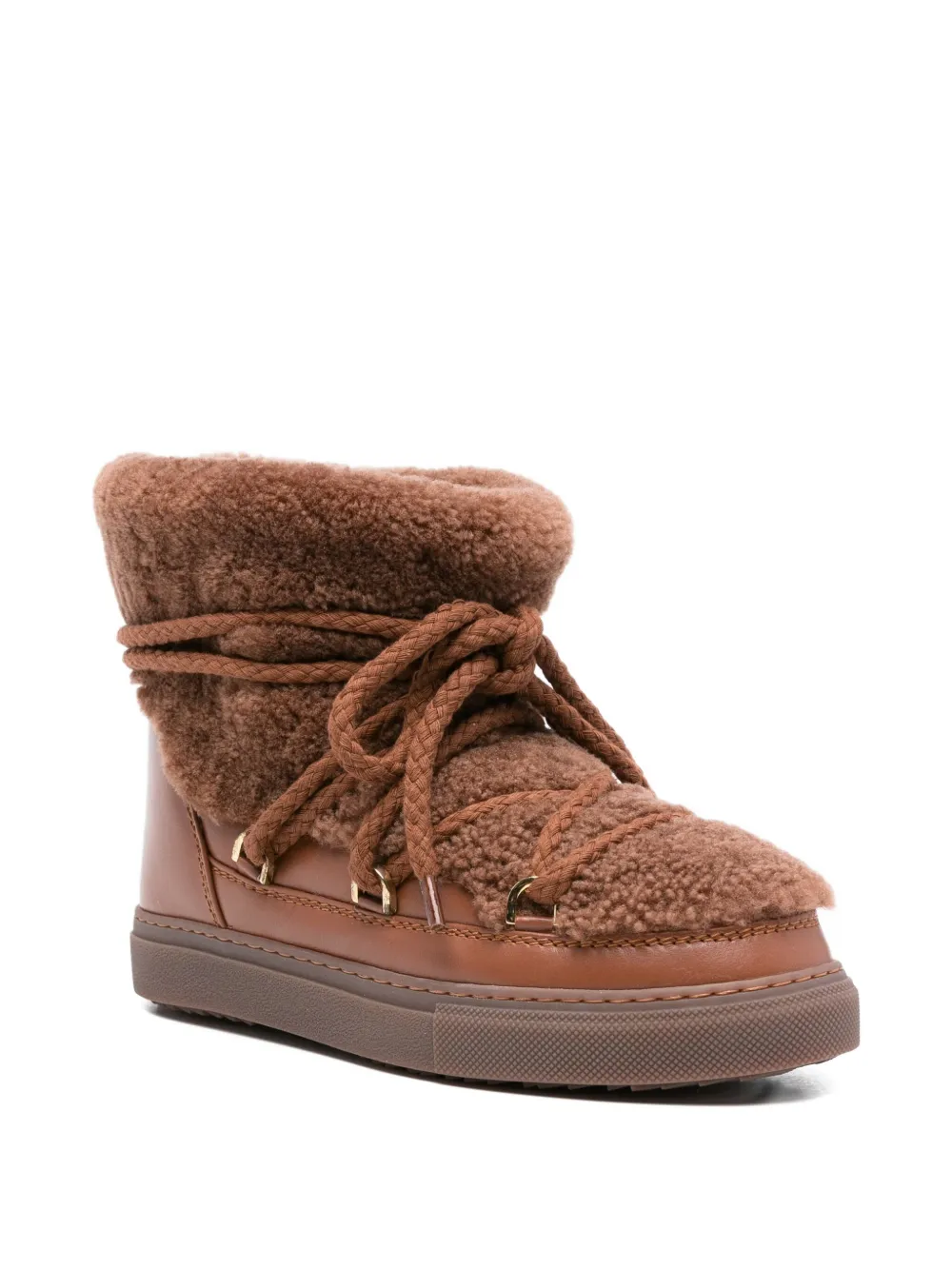 Inuikii leather ankle boots Brown