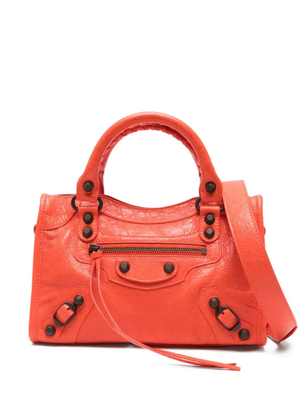 Balenciaga Borsa mini Le City - Arancione