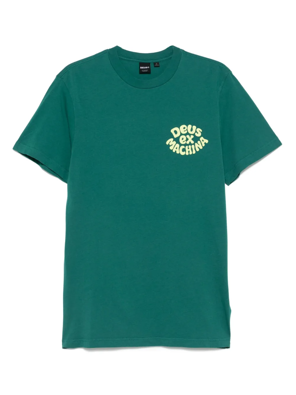 Deus Ex Machina logo-print T-shirt | Green | Image 1