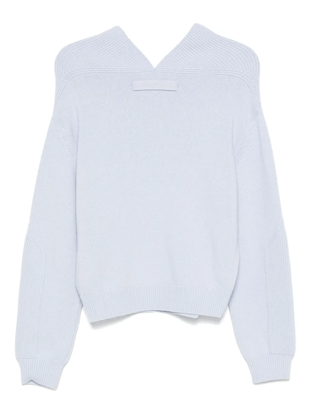 Victoria Beckham Trui met V-hals Blauw