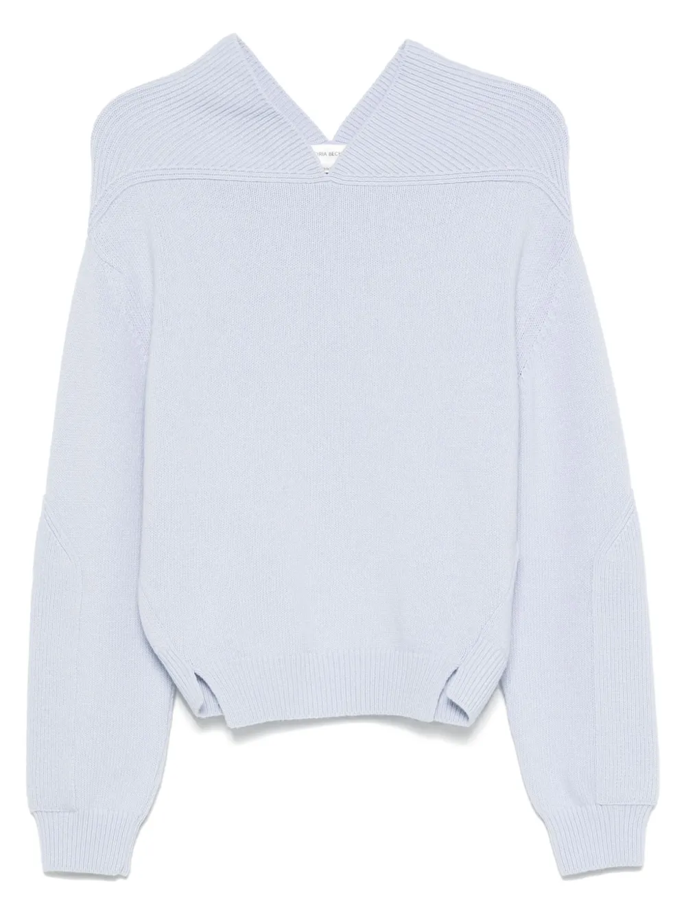 Victoria Beckham V-neck sweater Blauw