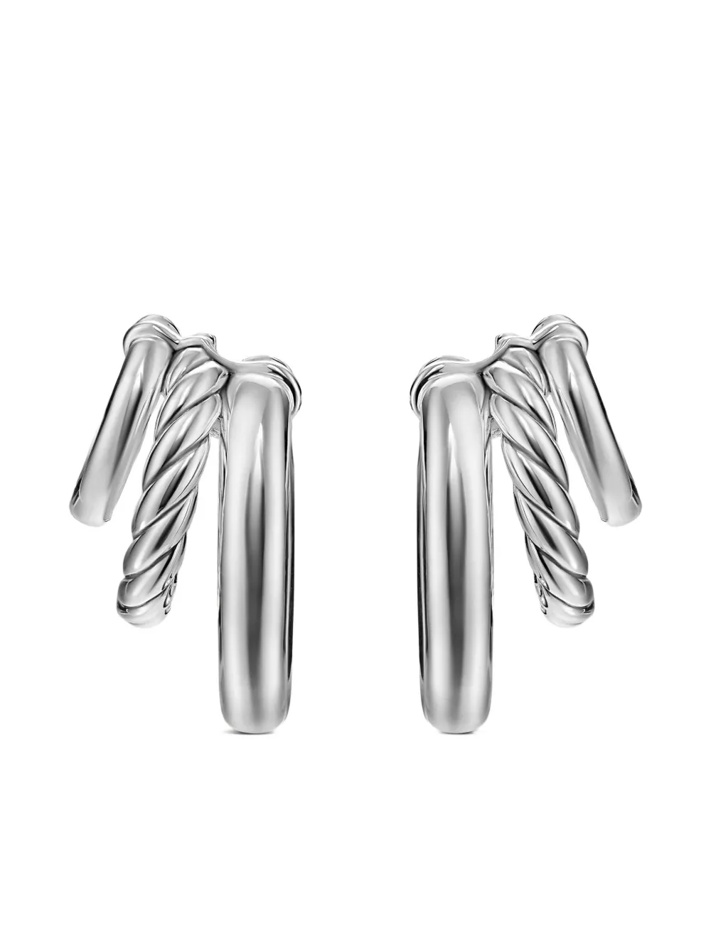 David Yurman DY Mercer® earrings - シルバートーン David Yurman DY Mercer® earrings - シルバートーン