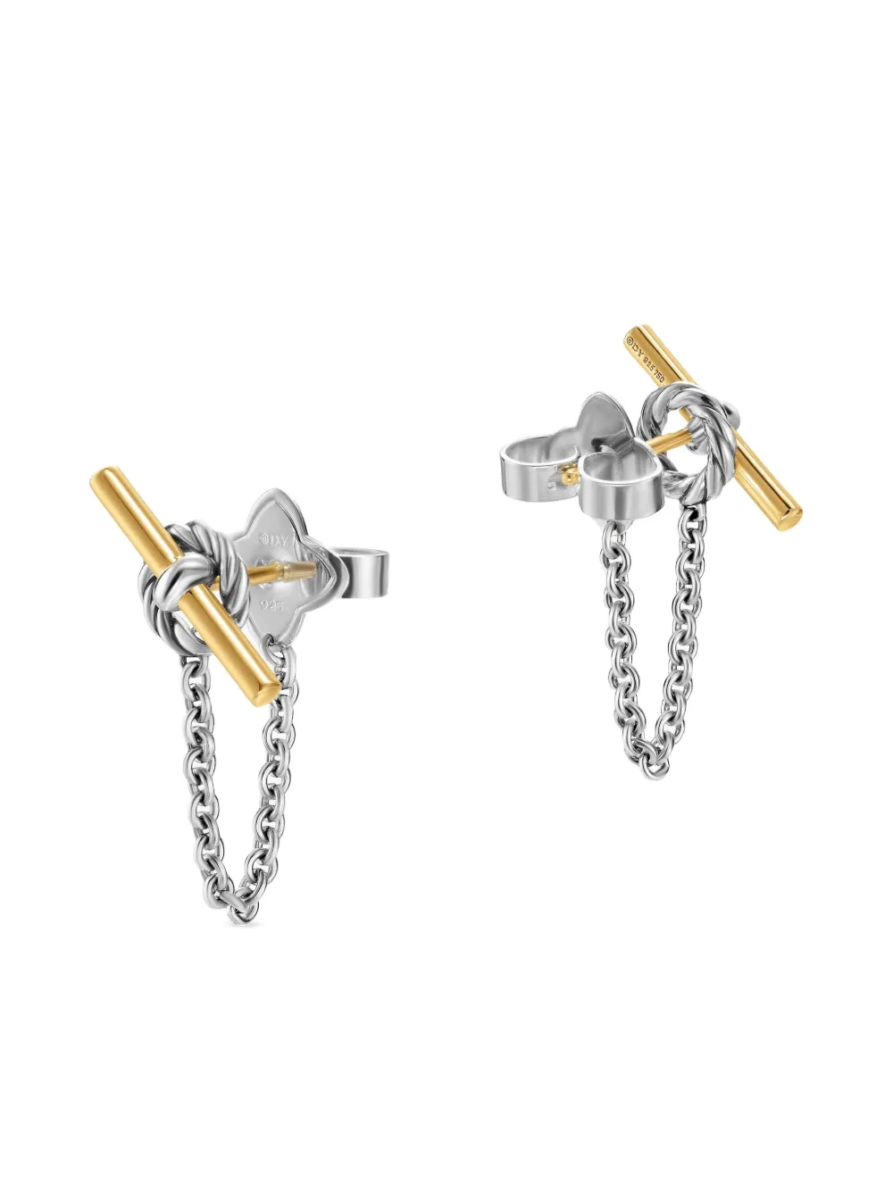 David Yurman 18k Gold Dy Mercer® Earrings