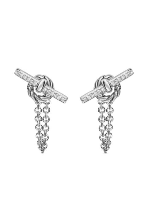 David Yurman aretes DY Mercer® con diamante