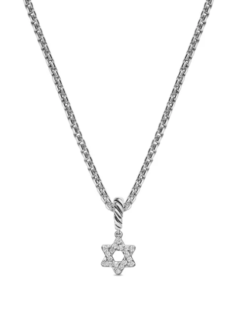 David Yurman Micro Pavé© Star Of David diamond necklace