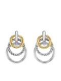 David Yurman 18K yellow gold DY Mercer® earrings - Silver