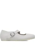 Birkenstock Tracy buckled ballet flats - White