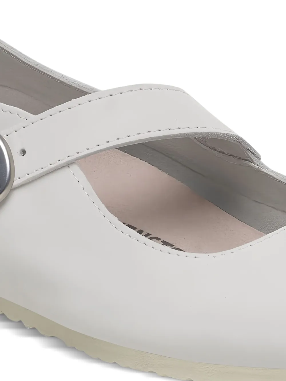 Birkenstock Tracy ballerina's met gesp Wit