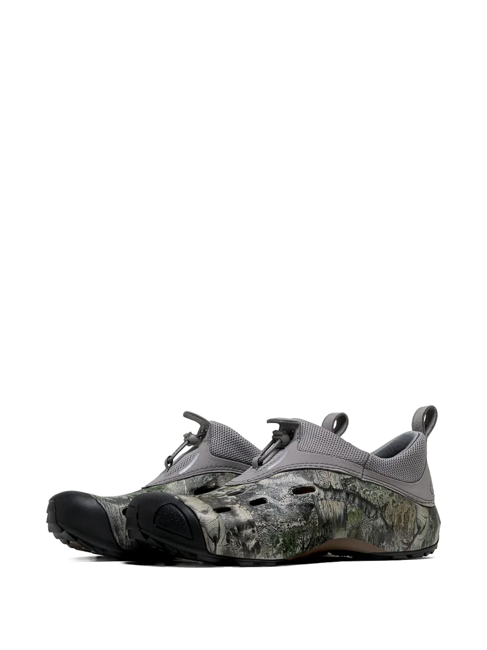Crocs Quick Trail low "Mossy Oak Elements Walnut" clogs Grey