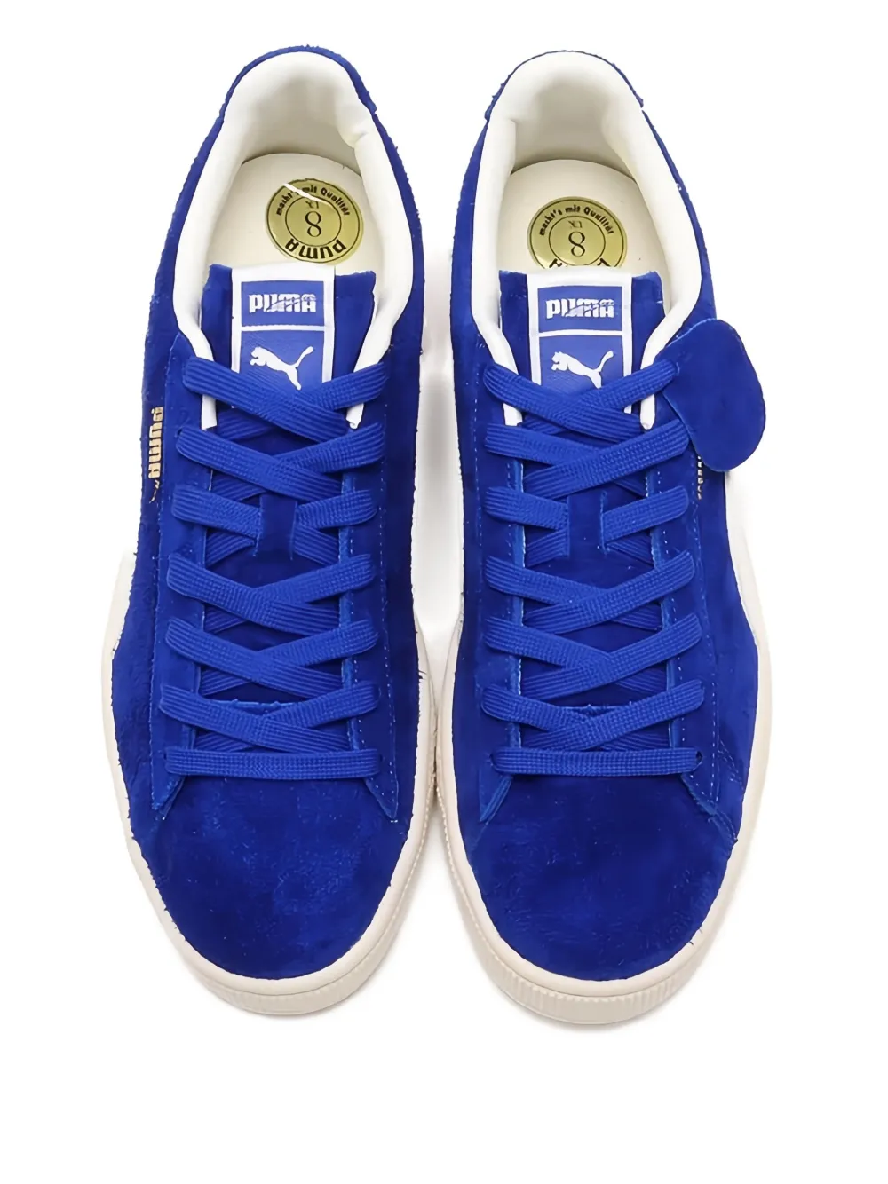 PUMA suede "Clyde Royal White" sneakers Blue