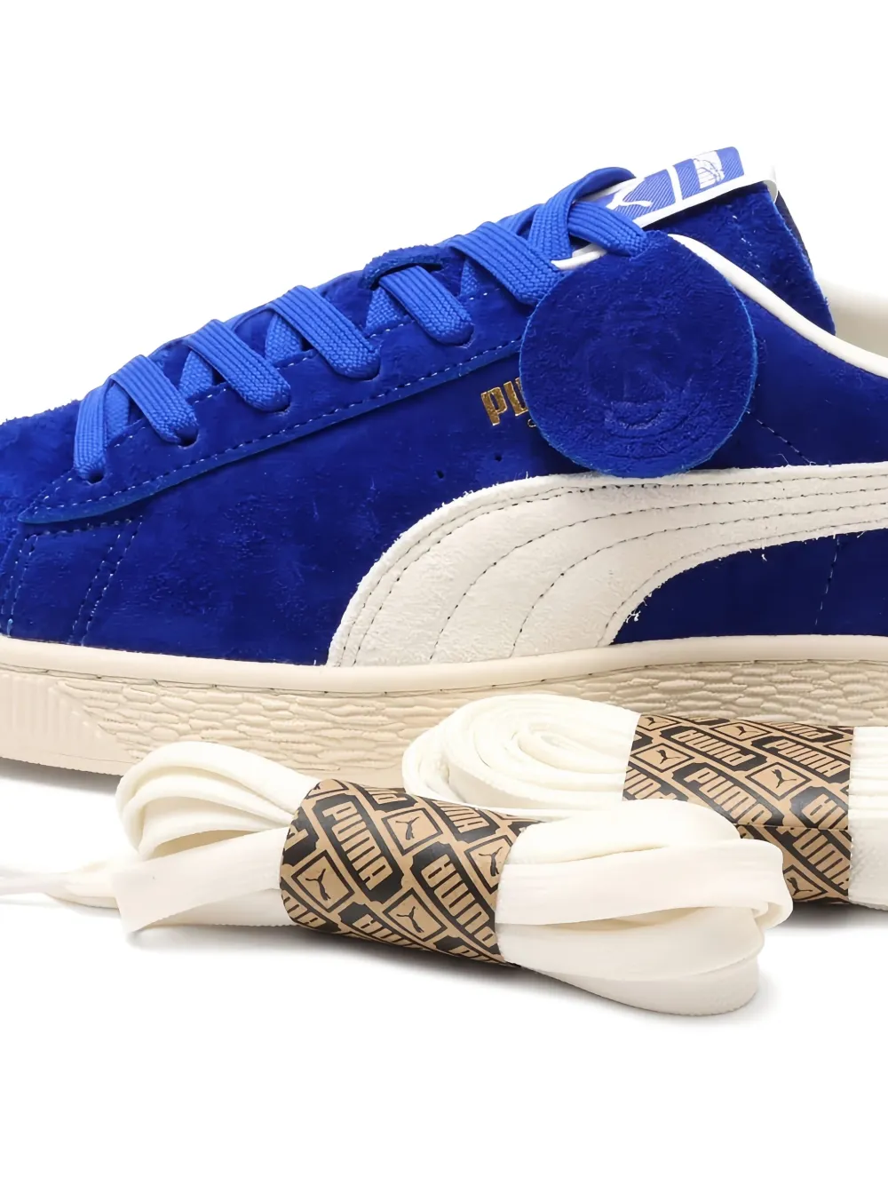 PUMA suede "Clyde Royal White" sneakers Blue