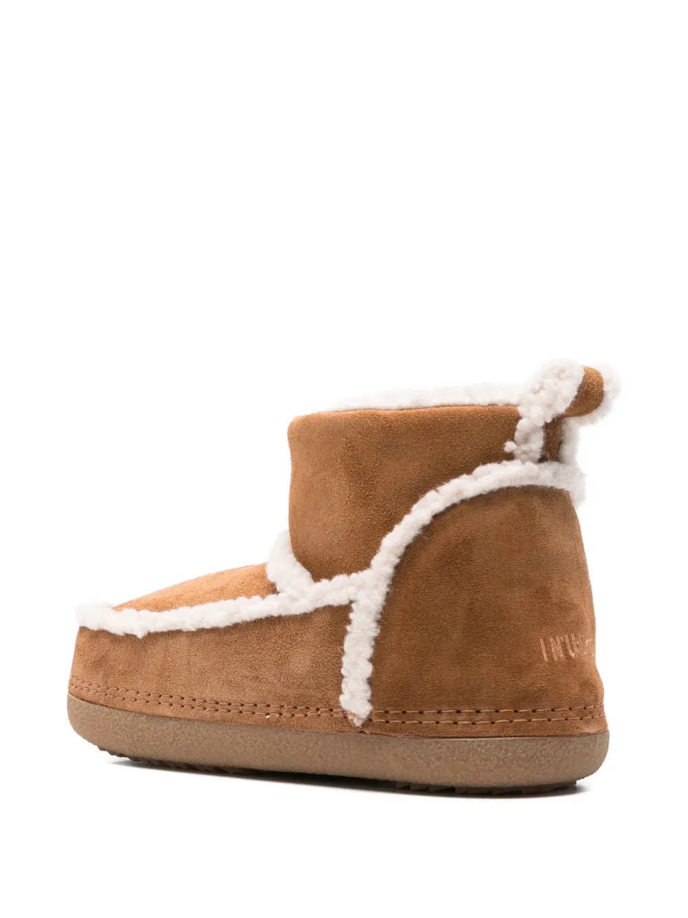Inuikii Suede Ankle Boots In Brown
