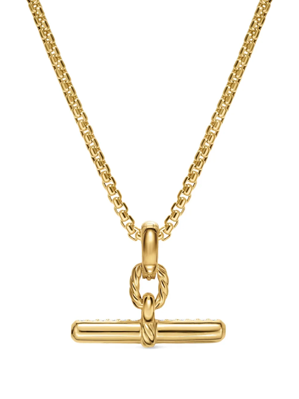 David Yurman DY Madison® ダイヤモンド ネックレス 18Kイエローゴールド - ゴールドトーン David Yurman DY Madison® ダイヤモンド ネックレス 18Kイエローゴールド - ゴールドトーン
