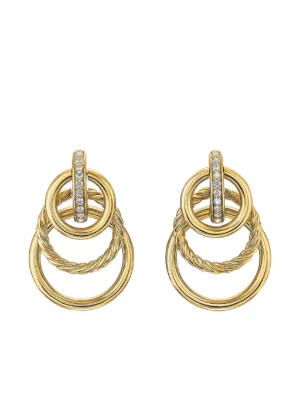 ジャックドゥブシュロン K18YG ピアス 片耳 美品正規品ギャラ付 Boucheron ジャック ドゥ ブシュロン ダイヤモンド ピアス 18Kイエロー