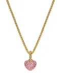 David Yurman 18K gold Petite Pavé© sapphire necklace