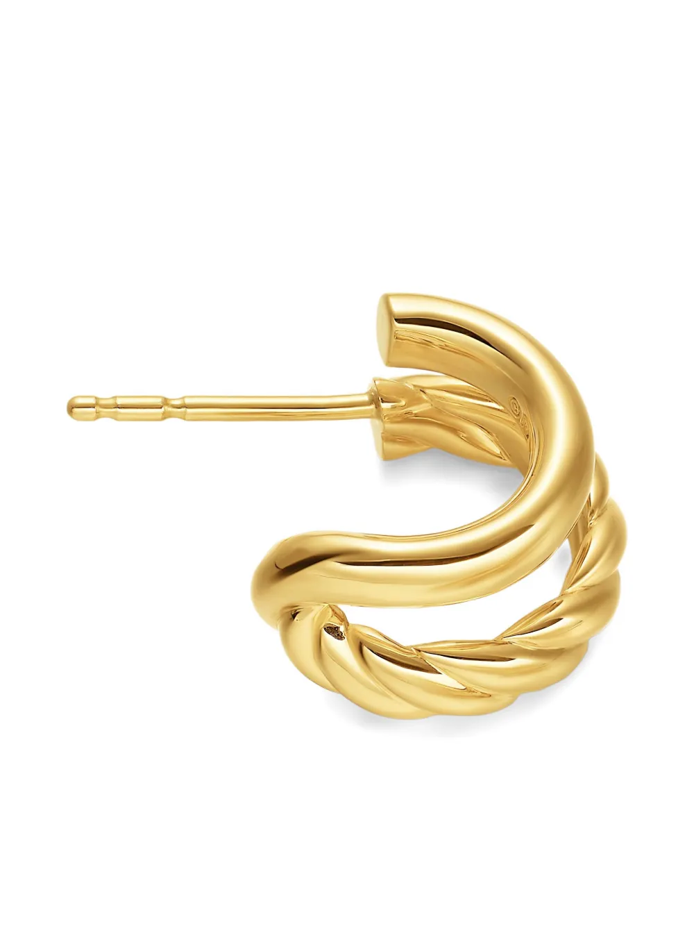 David Yurman 18k Yellow Gold Dy Madison® Earrings
