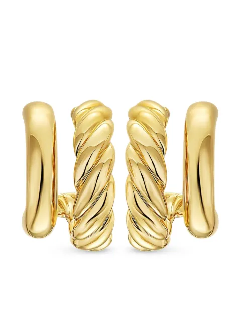 David Yurman 18K yellow gold DY Mercer® earrings
