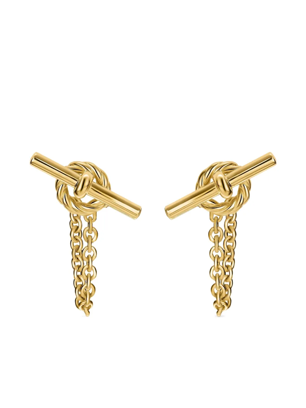 David Yurman 18K gold DY Mercer® earrings - ゴールドトーン David Yurman 18K gold DY Mercer® earrings - ゴールドトーン